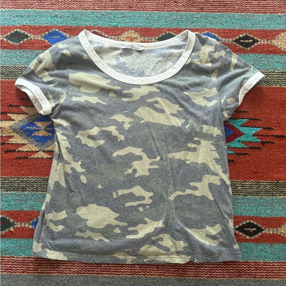 Camouflage Crop Tee
